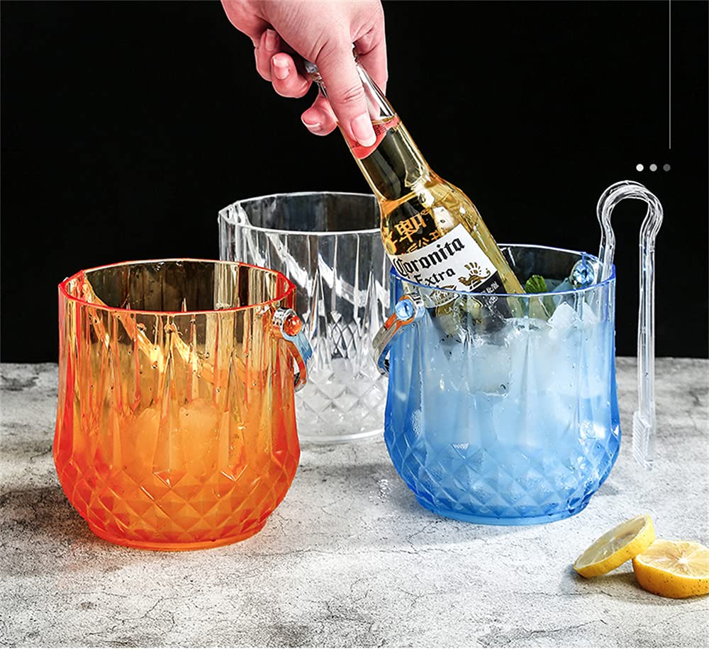 Amazon｜アイスペール ワインクーラー トング付き 2点セット 1500ML